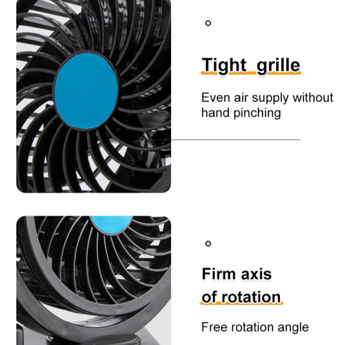 Ventilador De Doble Cabezal, Ventilador De Refrigeración Elé