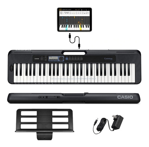 Organo Teclado Casio Ct S300 Sensitivo 61 Teclas Fuente App