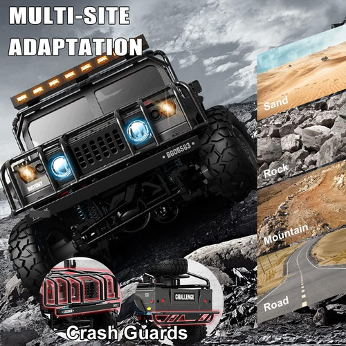 Camión Rc Crawler 1/12 4wd Control Remoto 20 Km/h Offroad