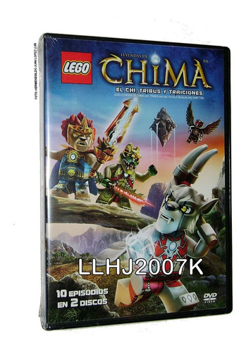 Lego Leyendas De Chima Temporada 1 Completa Dvd 4 Discos (Usado)