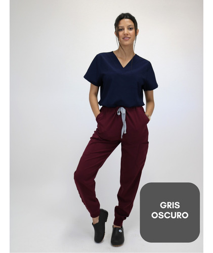 Pantalon Con Puño Elastizado Enfermeria Veterinaria - Uniuy