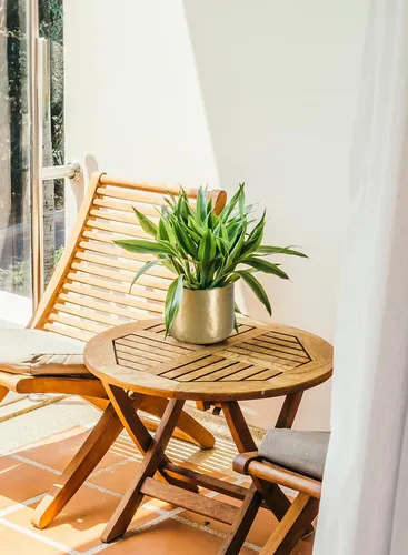 Serene Spaces Living Macetas Martilladas Doradas Con Aspecto