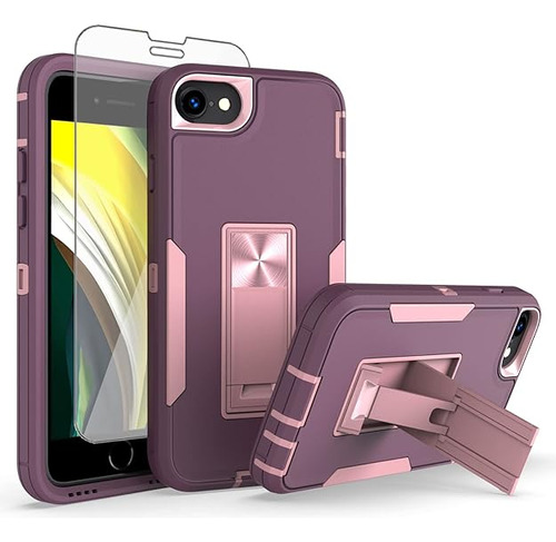 Funda De Telefono Para iPhone 6 6s 7 8 Se 2020 Con Protector