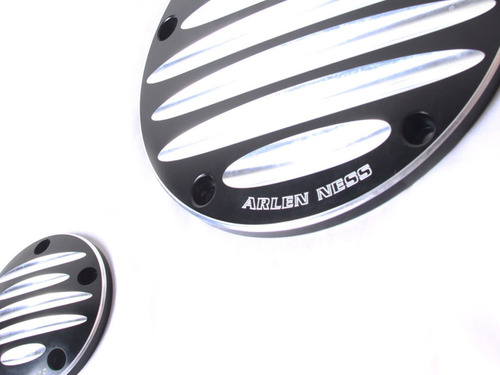 Derby Y Timer Cover Arlen Deep Cut Para Harley Davidson Twin