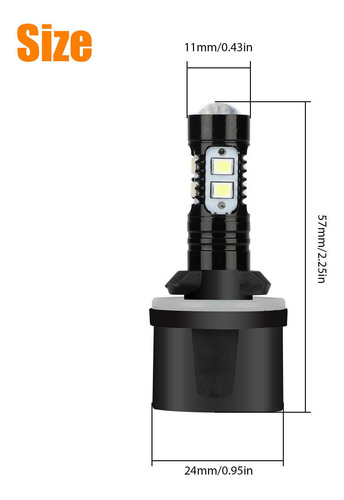 Para Gmc Sonoma 1995-1997 Kit De Faros Led 880 9005 9006