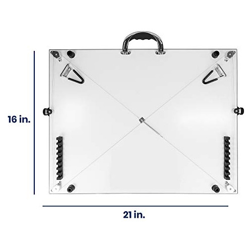 Tablero De Dibujo De Mesa Regla Paralela, Blanco, 16 Pu...