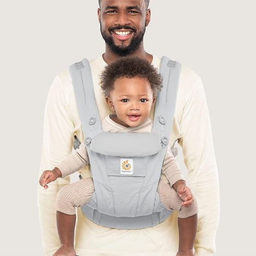 Porta-bebês Ergobaby Omni Dream Softtouch Algodão Cinza Péro