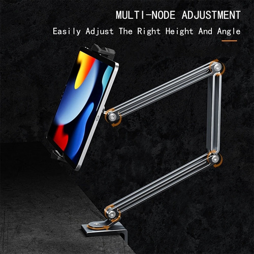 Soporte De Escritorio De Metal Ajustable Para Tableta Para I
