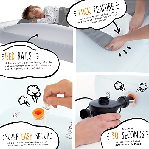 Cama De Viaje Portátil Inflable Para Camas Individuales Y Ni