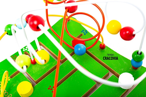 Juego Madera Didáctico 2 En 1 Prono Laberinto + Busca Camino
