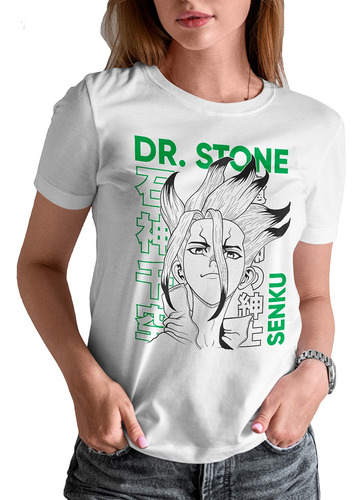 Blusa / Playera Dr. Stone Senku Anime Para Mujer #1