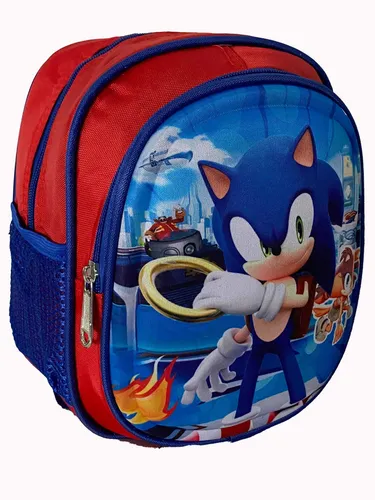 Mochila Primaria Carrito Sonic 9285C