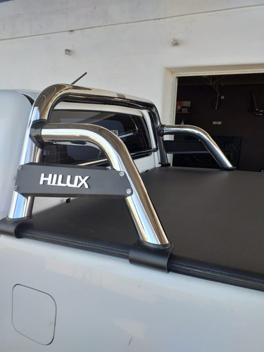 Barra Antivuelco Khrom (cro/neg) Amarok S10 Hilux Ranger Etc
