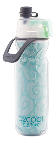 O2cool Mist 'n Sip Botella De Agua Nebulizadora 2 En 1 Funci