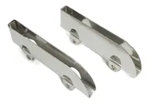 Comprar Novoce 2 Polea Vidrio Para Puerta Corrediza Doble Mosca Riel