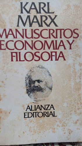 Karl Marx Manuscritos Economía Y Filosofía