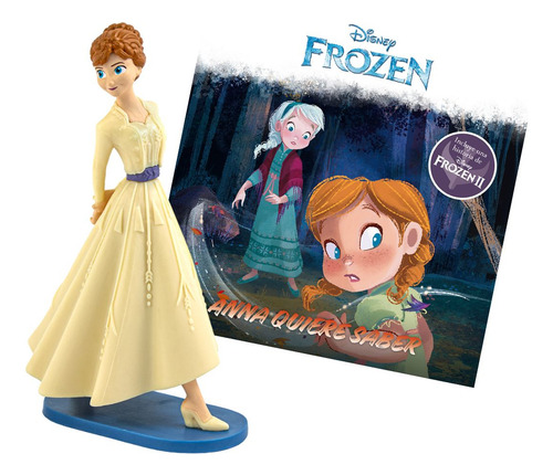 Ana Quiere Saber, De #n/a. Frozen Editorial Luppa, Tapa Dura En Español