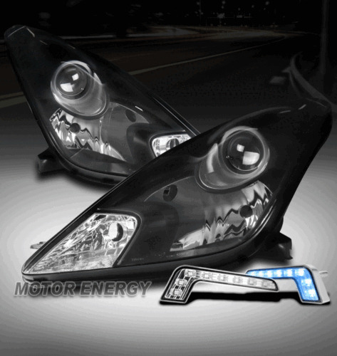 For 00-05 Toyota Celica Gt Projector Black Headlights La Nnc