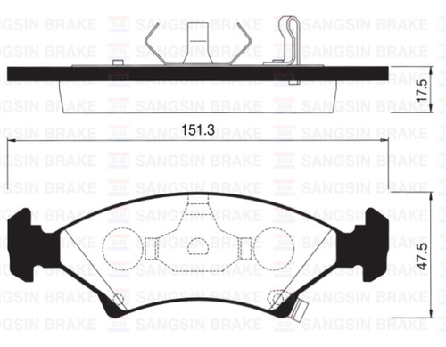 Pastillas Freno Delantero Bremsi Fiat Palio Weekend 97-00