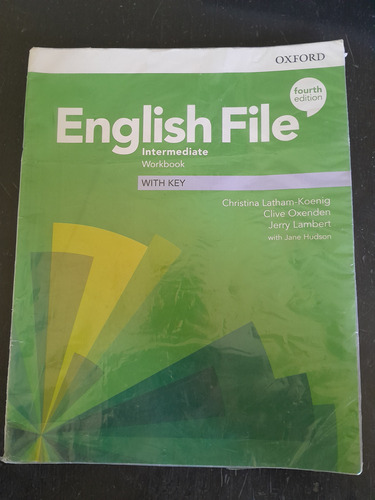 English File Intermediate. 4th Ed. Workbook. Impecable.