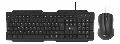 Kit De Teclado + Mouse Shot Gaming Home & Office Usb Negro