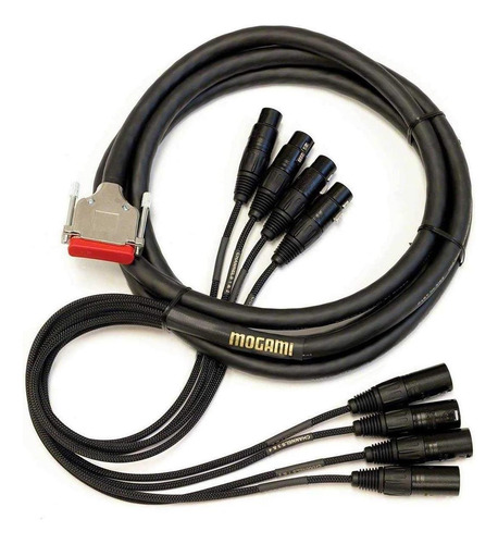 Mogami 3 Gold 8 Canales Aes Db25 Masculino A Xlr Cable De Y