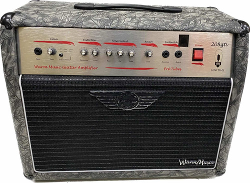 Amplificador Warm Music 208gtv Guitarra Valvulado Mostruario