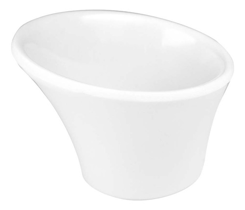 Set 6 Ramekines Ramekin De Melamina Tazon Papero 35 Ml Color Blanco