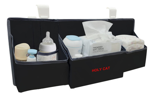 Holy Cat Organizador Colgante De Pañales Para Bebé Con Bo.