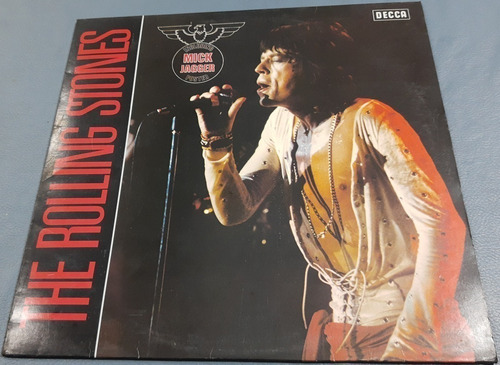 The Rolling Stones Lp Aleman 1982 Incl Poster Mick Jagger U2
