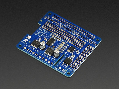 Imagen 2 de 5 de Adafruit Raspberry Pi Dc & Stepper Motor Hat