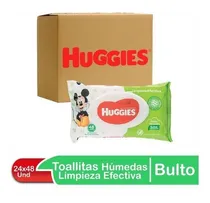 Comprar Toallas Húmedas Huggies Limpieza Efect 48pcs - Caja 24 Und