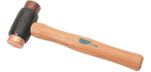 Draper 20088 Expert Copper And Rawhide Faced Hammer, 1100g,