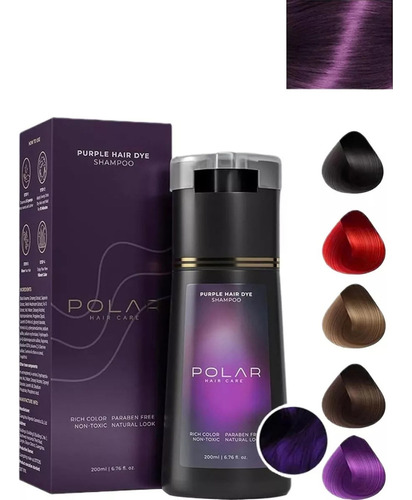 ChampĂș Colorante Para El Cabello Polar, Cuidado Del Cabello