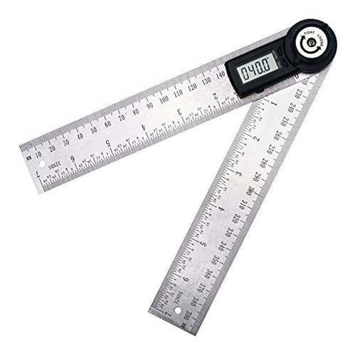 360 Degree 2in1 Buscador De Angel Protactor Gauge Regla Digi