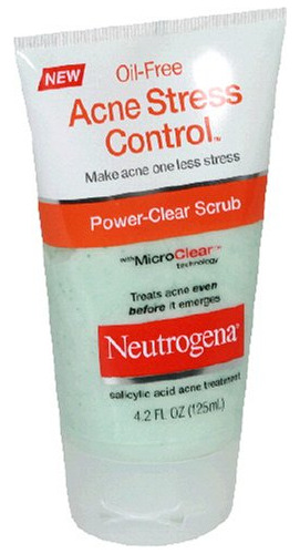 Neutrogena Control De Acné Por Estrés, Exfoliante Power-c.