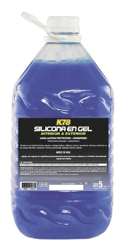 Silicona En Gel Aromatizada K78 Interior Y Exterior 5 Lts A8