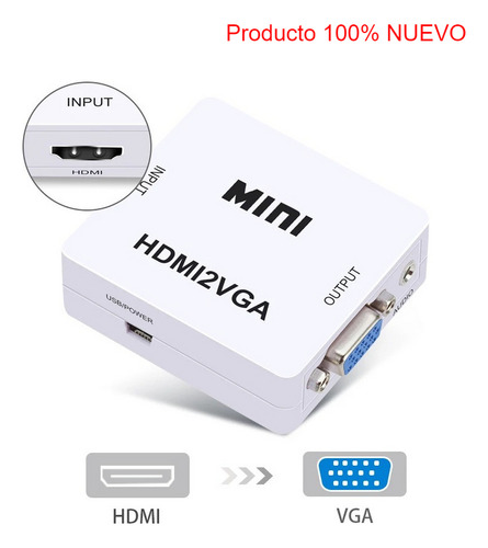 Convertidor Hdmi A Vga Co-hd Vga