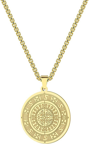 Chengxun Collar Y Colgante Griego Antiguo Medallón Griego Y 