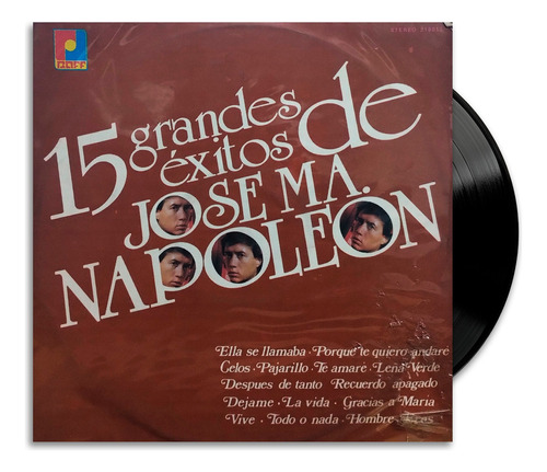 José María Napoleón - 15 Grandes Éxitos - Lp