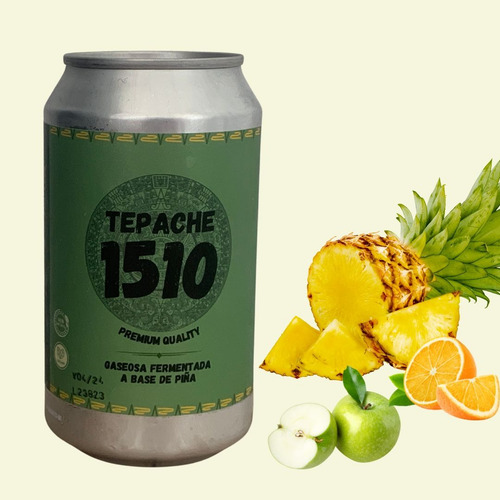 Tepache 1510 - Gaseosa Fermentada De Piña - 100% Natural
