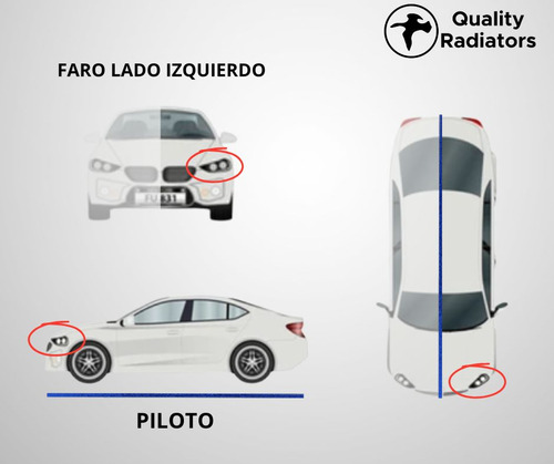 Faro P- Seat Leon Izquierdo 2010 2011 2012 2013