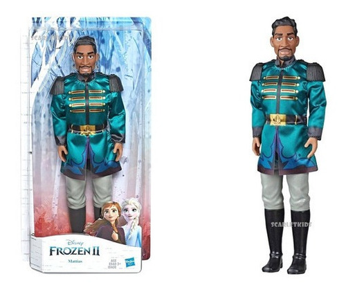 Muñeco Frozen Ii Mattias Articulado De Hasbro