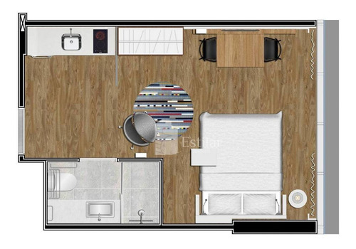 Imagem 5 de 20 de Studio Pne 35m² No Batel, Curitiba - St0059