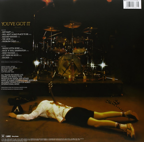 Ac/DC se você quiser Blood Vinilo Acdc Lp em estoque