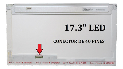Pantalla Display Led 17.3 Pulgadas N173fge-l23 40 Pines