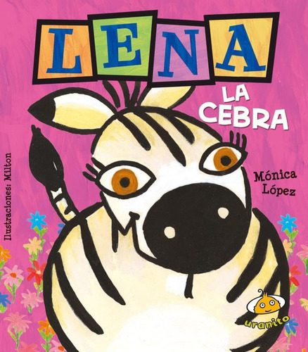 Libro Infantil Con Patitas Lena La Cebra