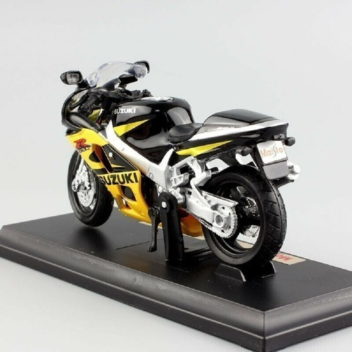 Maisto Suzuki Gsx-r600 1/18 Amarillo Negro Modelo Fundido A