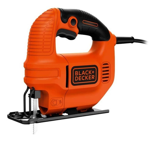 Imagen 3 de 3 de Sierra Caladora Cortadora Madera Metal Black & Decker 420 W