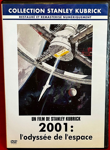 Película Dvd 2001 Odisea Del Espacio Kubrick Francesa Rara (Usado)